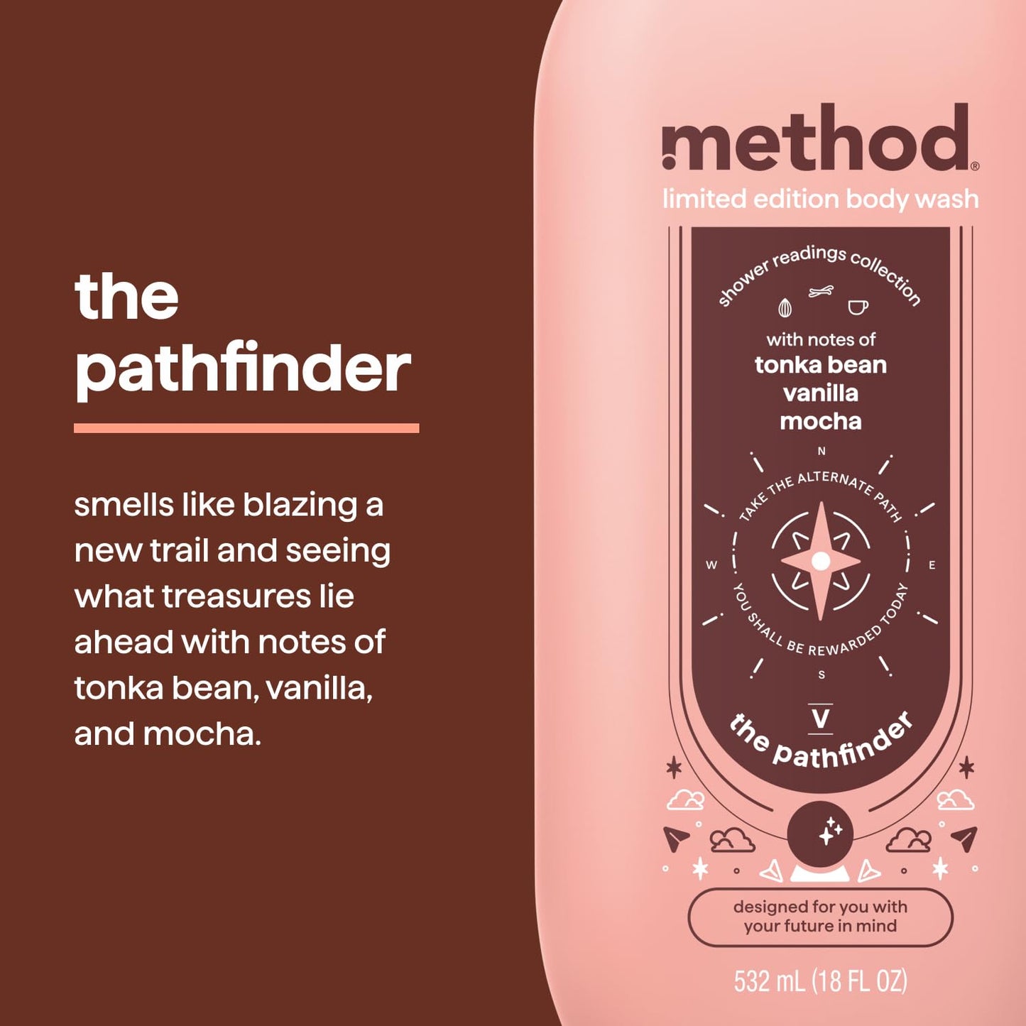 Method Limited Edition Maverick Body Wash - 18oz, Pear & Red Berries Scent