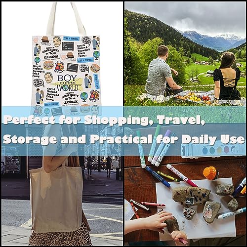 GJTIM TV Show Inspired Gift TV Show Merchandise Gift Birthday Present Tote Bag For Comdey Fans
