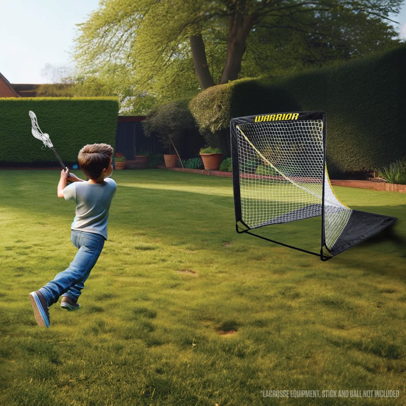 4ft Recreational Lacrosse Practice Net - Portable & Durable for All Ages