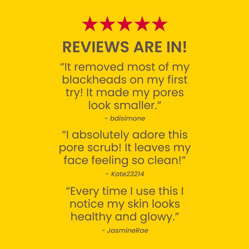 Natural Deep Pore Cleansing Scrub with Peach & Willow Bark – Multi Pack