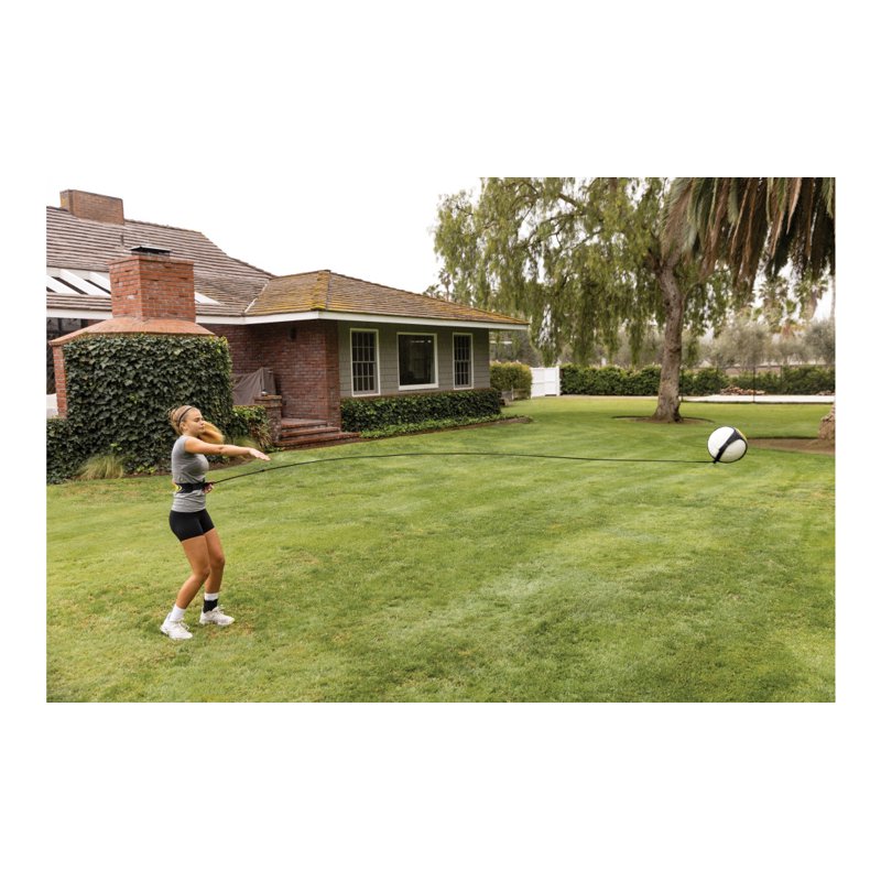Volleyball Hit-N-Serve Solo Trainer for Indoor Outdoor Practice