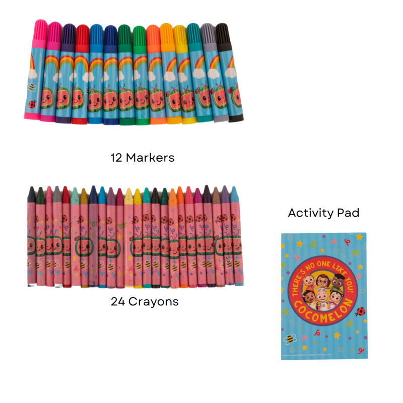 Kids Art Set with Stickers Markers Paint Canvas - 1000+ Piece Craft Kit for Children