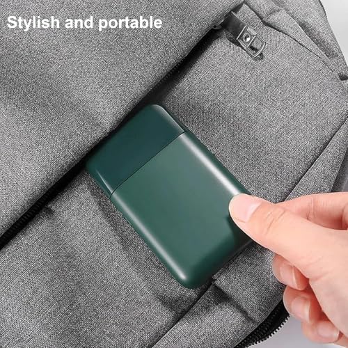 LinMei Men's Foil Shaver - USB Rechargeable Mini Portable Electric Shaver, Multifunction Stubble Trimmer with Pop-Up Sideburn Razor, Sensitive Skin Friendly for Beards, Ideal for Travel/Gym/Home