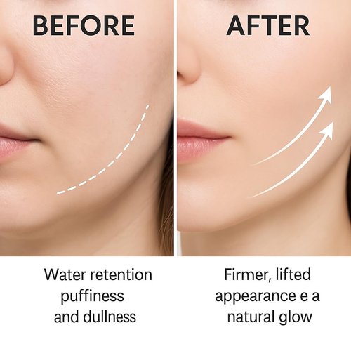 Lymphatic Contour Face Brush – Lymphatic Drainage Tool with Ergonomic Wooden Handle for Dry Brushing, Jawline Sculpting, Facial Massage, Puffiness Reduction & Fatigue Relief for Glowing Skin (1 pcs)
