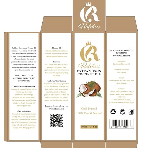 Rafekees FRACTIONATED COCONUT OIL