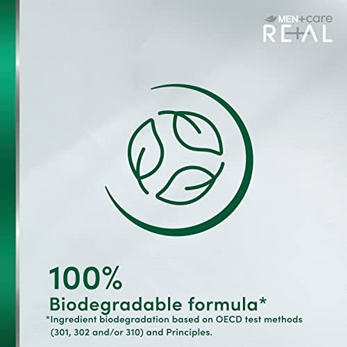 DOVE MEN + CARE Real Bio-Mimetic Care Shampoo For Damaged Hair Reconstruct Sulfate-Free Shampoo With Coco Fatty Acid + Vegan Keratin 10oz