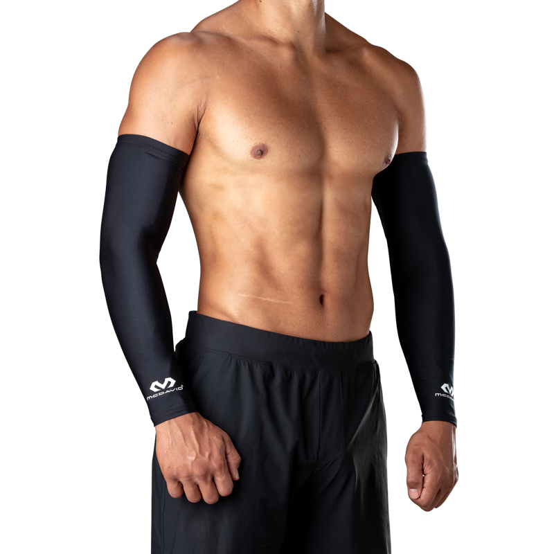Unisex Compression Arm Sleeves Pair for Sports & Workout Support