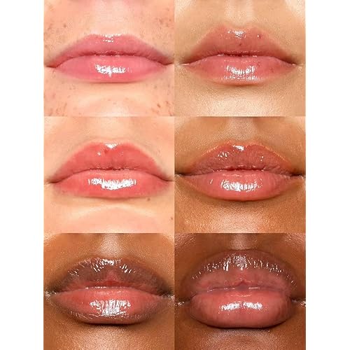REFY Lip Gloss - Blush (Light, neutral pink) + Bonus Premium Korean Hydrating Sheet Masque