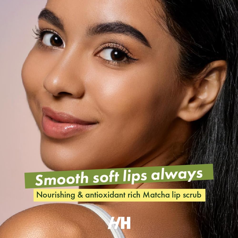 Handmade Heroes 100% Natural Lip Scrub, Vegan Conditioning Coconut Exfoliator - Gentle Exfoliant, Sugar Polish and Scrubber for Chapped Dry Lips, 1oz (Coconut Sorbet)