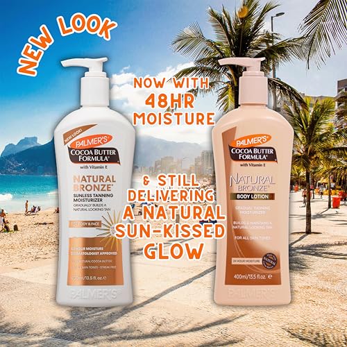 Palmer's Cocoa Butter Natural Bronze Body Lotion for Unisex, 8.5 Ounce