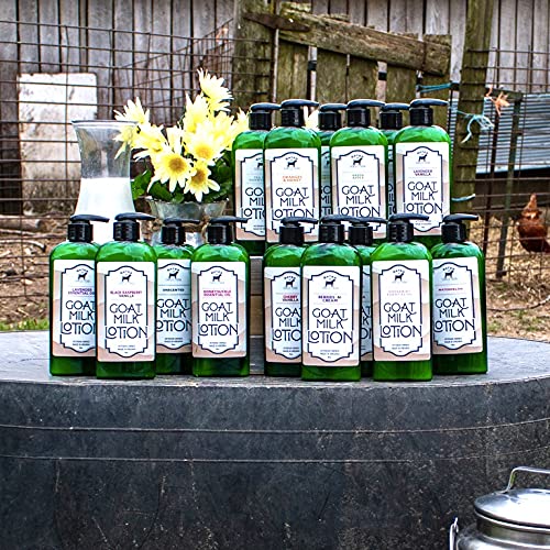 Goat Milk, Essential Oil, and Shea Butter Lotion 8 oz (Lavender)