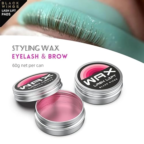 BLACKWINGS Lash Lift Glue Wax Balm 60g Adhesive Eyebrow Brow Styling Water Solubility Colorful Five Odors 2025 Salon Makeup Beauty Eyelash Lift Perm Kit Tool Permanent