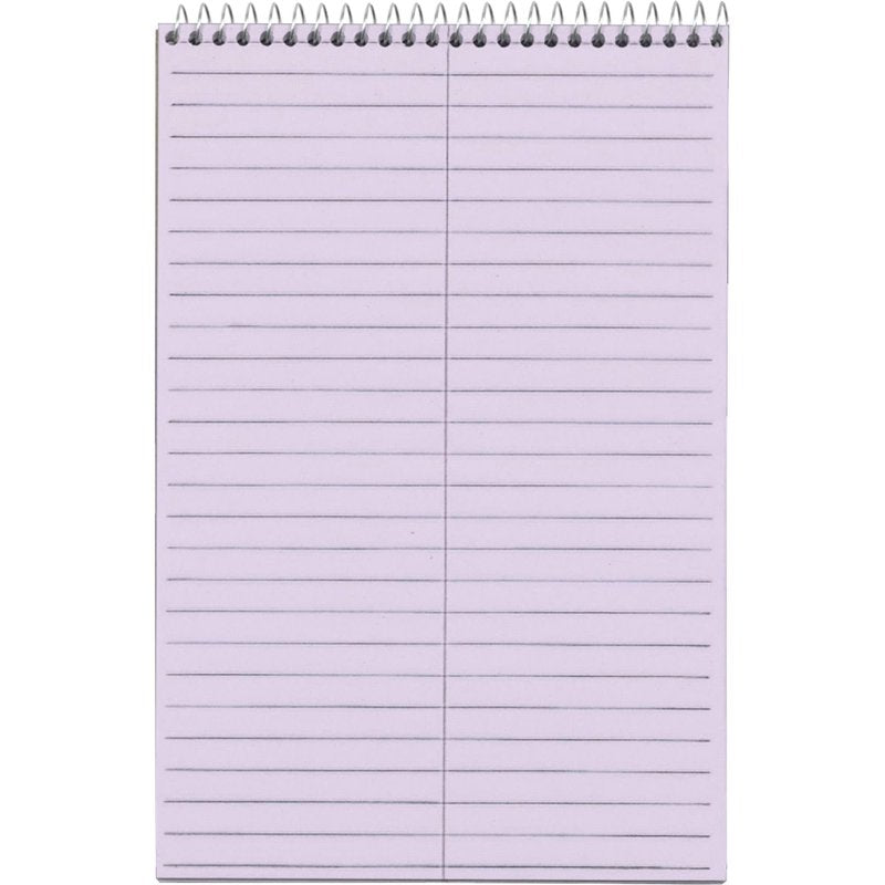 Spiral Steno Notebook with Gregg Rule - 6 x 9 Inches, 80 Sheets, Pack of 4