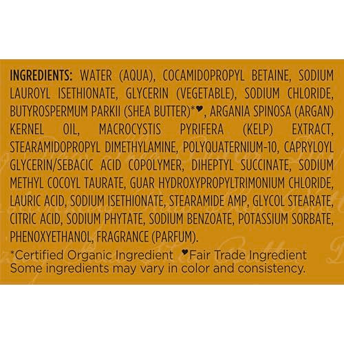 SheaMoisture Raw Shea Butter Deep Moisturizing Shampoo Raw Shea Butter for Dry, Damaged or Transitioning Hair with Argan Oil For a Healthy Glow 13 oz