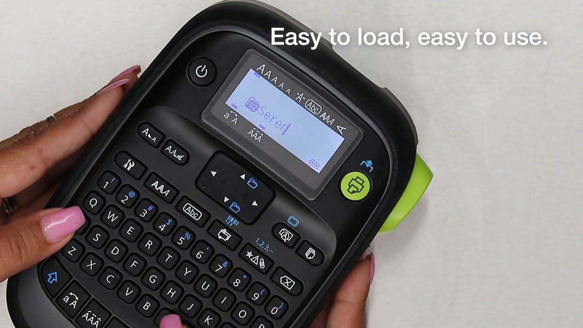 Industrial Label Maker with Magnetic, Heat-Shrink & Heavy-Duty Tape - Compact & Durable for Office & Industrial Use