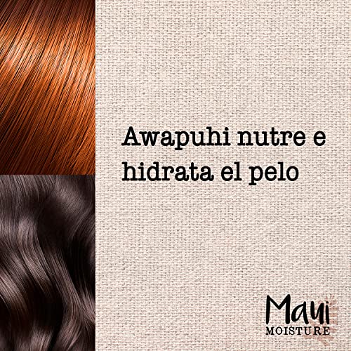 Maui Moisture Shine + Awapuhi Moisturizing Vegan Conditioner with Oils for Shiny Hair Silicone & SulfateFree Surfactant Aloe Conditioner to Hydrate Detangle Hair, Coconut, 13 Fl Oz