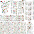 36 Sets/216 Pcs Christmas Party Favors Christmas Hand Cream Body Lotion Lip Balm Nail File Gifts Set Xmas Stocking Stuffers Travel Size Lotion Bulk Holiday Party Supplies for Coworkers Women Adults