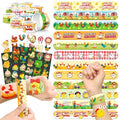 96 PCS Chicken Party Favors Set ? 72 Pre-Cut Temporary Tattoos & 24 Slap Bracelets for Kids, Perfect for Farm-Themed Birthday Parties, Classroom Rewards & Barnyard Celebrations
