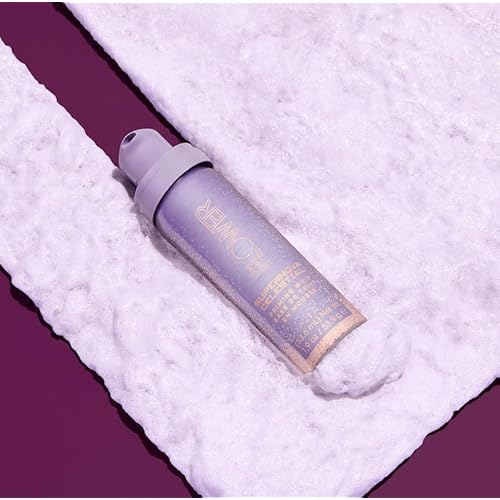 FLOWER Beauty By Drew Barrymore Poreless Celestial Mousse Whip Makeup Primer - Ultra-Light Mousse - Skin Smoothing + Oil Absorbing - Grips Makeup for Long Lasting Wear - Fast-Abosrbing Formula - Crue lt y-Free + Vegan