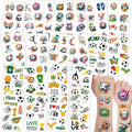 200 PCS Soccer Temporary Tattoos Stickers for Women Men, 2026 Soccer World Cup Fans support tattoo stickers, 20 Sheets Soccer Themed Stickers Party Favors Supplies Decorations