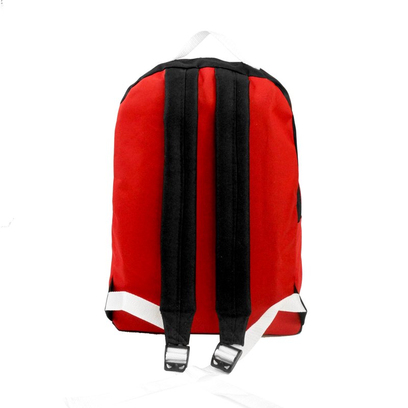Lightweight 15-Inch School Backpack with Bungee Cord for Kids & Adults