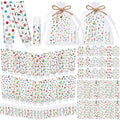 48 Sets/288 Pcs Christmas Party Favors Christmas Hand Cream Body Lotion Lip Balm Nail File Gifts Set Xmas Stocking Stuffers Travel Size Lotion Bulk Holiday Party Supplies for Coworkers Women Adults