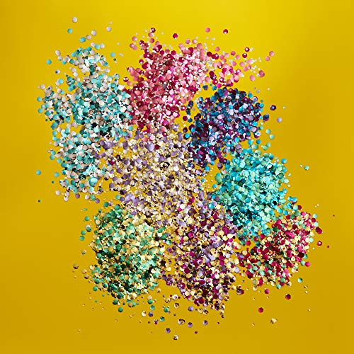 Mystic Bio Biodegradable Eco Chunky Glitter by Moon Glitter - 100% Cosmetic Bio Glitter for Face, Body, Nails, Hair and Lips - 3g - Enchanted