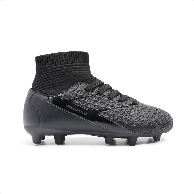 Burudani Kids Soccer Cleats - Black Youth Trainers Shoes (Variation 11)