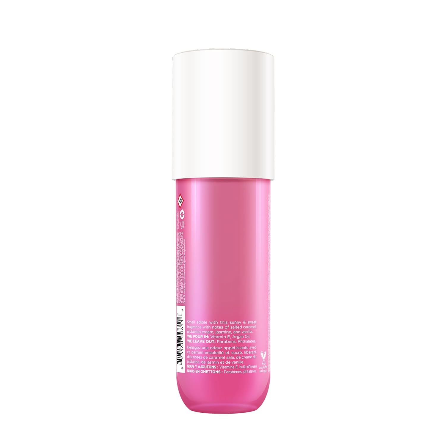 Cake Beauty Hair & Body Mist, The Finishing Touch - Pistachio & Salted Caramel Scent - Infused with Vitamin E & Argan Oil - For All Skin & Hair Types - 6.8 Fl Oz / 200 mL