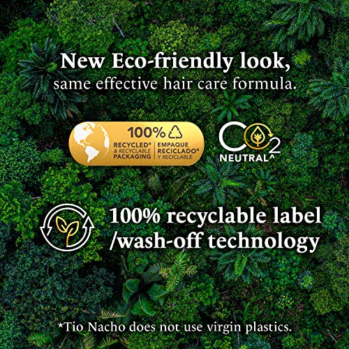 Tio Nacho Shampoo, Purifying with Royal Jelly, Infused with Botanical Stem Cells for Intense Hair and Scalp Purification + Detoxifying Balance, 14 Fluid Ounces (Pack of 2)