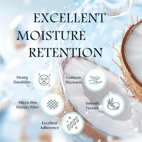 DANIQUE Bio-Cellulose Sheet Mask ? Premium Korean Skincare for Hydrated, Nourished, and Smooth-Looking Skin (25g * 4EA)