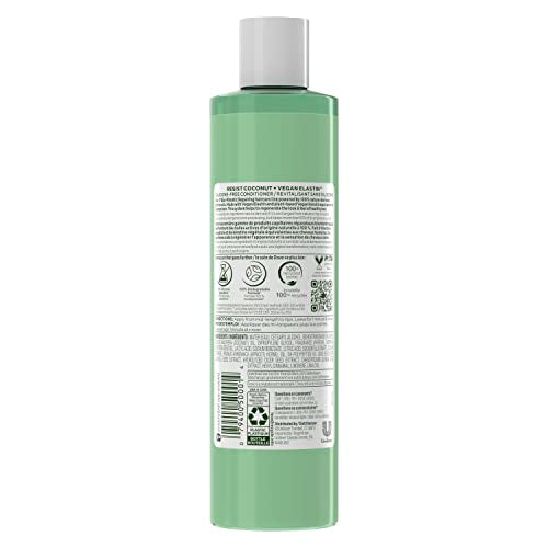 Dove RE+AL Bio-Mimetic Care Conditioner For Breakage-Prone Hair Resist Silicone-Free Conditioner With Coconut + Vegan Elastin 10oz