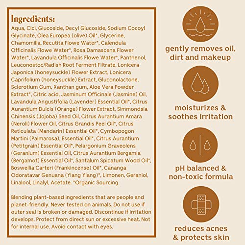 Solluna by Kimberly Snyder Hydrating Anti-Aging Facial Cleanser ? Soothing pH Balanced Gentle Face Wash ? Moisturizing Natural Oils & Plant Botanicals (4oz) Cruelty-Free, Non-Toxic, Vegan & Non-GMO