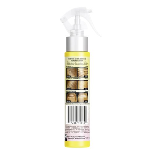 John Frieda Go Blonder Lightening Spray, Controlled Hair Lightener to Gradually Lighten Hair, with Citrus and Chamomile BlondMend Technology, 3.5 Oz