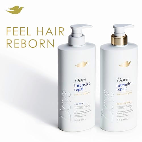 Dove Shampoo Intensive Repair for Damaged Hair with Bio-Protein Care Technology and Amino Serum 28 Fl Oz