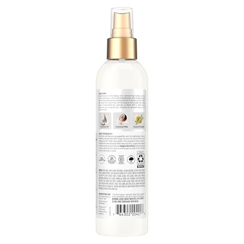 SheaMoisture 100 Percent Virgin Coconut Oil Leave-In Treatment, 8 Ounce, (Pack of 2)
