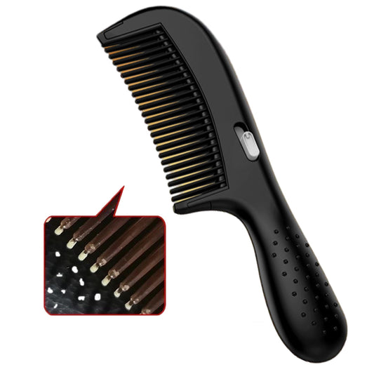 Dandruff Comb, Energy Massage Comb, Hair Dressing Comb,Healthier Scalp and Better Hair Quality, Removal of Dandruff and Dirt Black