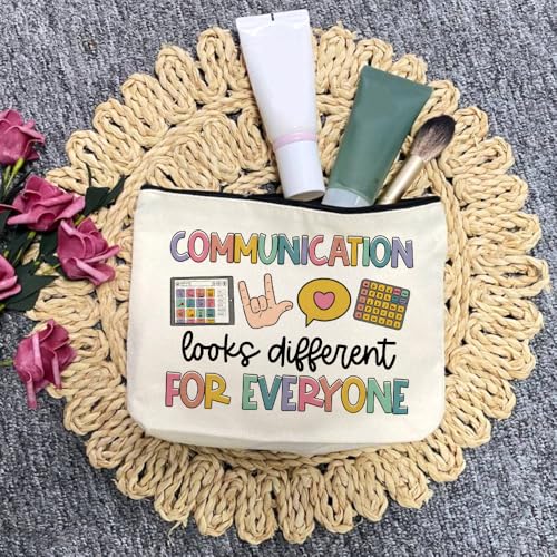 BLUPARK Behavior Analyst Cosmetic Bag ABA Therapist Gift Behavior Analyst Appreciation Gift Behavior Analyst Makeup Zipper Bag Behavior Therapist Gift(Behavior Analyst)