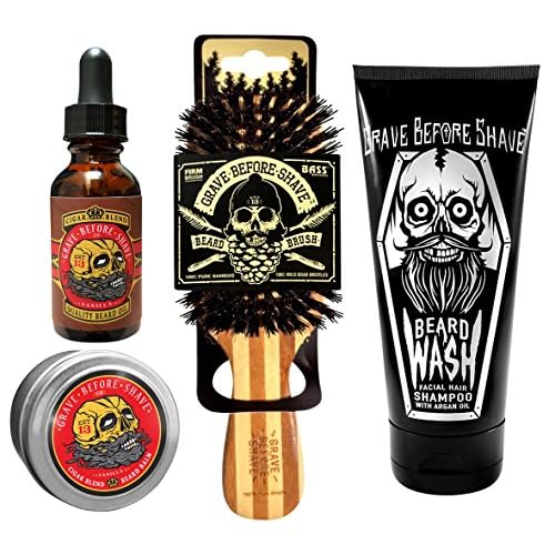 Grave Before Shave¢â Beard Care Pack (Cigar Vanilla Blend)