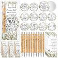 30 Sets Christian Gifts Bulk for Women Bible Verse Mini Compact Mirrors Makeup Mirrors Inspirational Mother's Day Religious Gifts for Church Ladies Pastor's Wife Sunday School