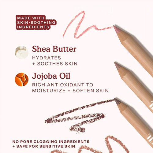 6pcs Nude Lip Liner Makeup Set - Waterproof & Smudge-Proof Matte Pencil, Long-Lasting & Durable, Smooth & Easy Glide, Non-Smudge, Contouring, Filling & Layering (Nude Set, 6 Count (Pack of 1))