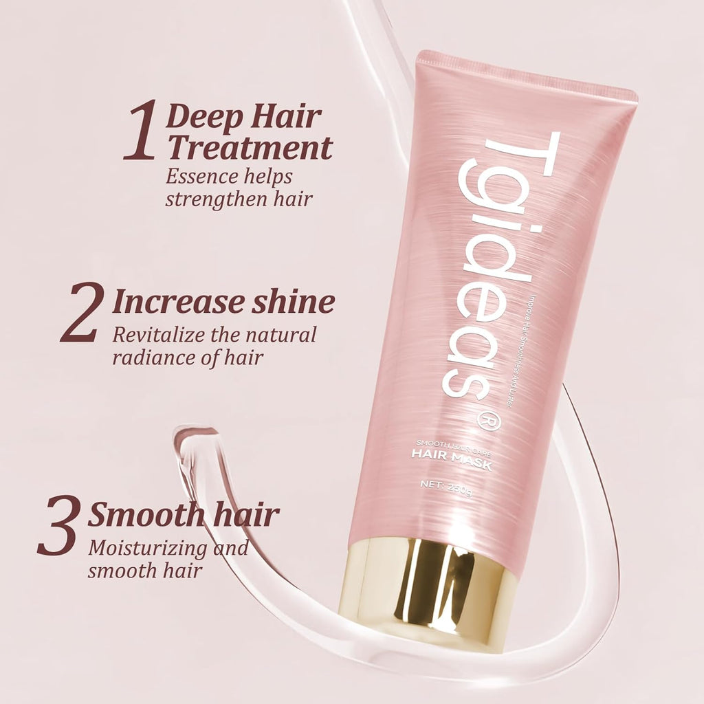 Hydrating Collagen Hair Mask - Deep Repair Treatment for Dry, Damaged Hair - 8.45 Oz