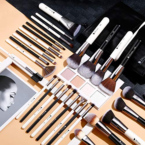 DUcare Professional Makeup Brushes set +Oil Blotting Sheets for Face