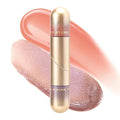 MIELIKKI 2-In-1 Double-ended Plumping Lip Gloss, Shiny Glossy Liquid Lipstick, Hydrating Lip Oil, Dewy Finish, High Shine, Long-Lasting, Moisturizing, Not Fade, AFFECTION