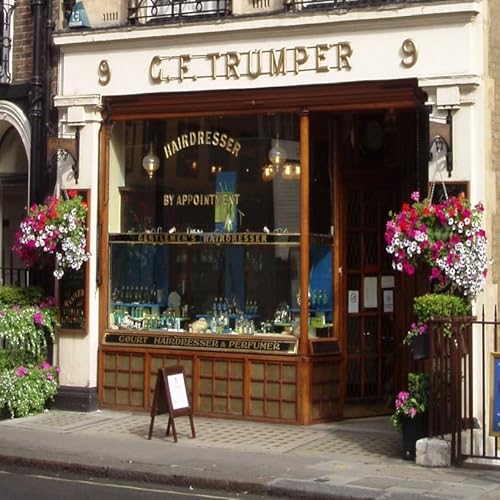 Geo. F. Trumper PB Range SMALL Shaving Brush with Pure Badger Hair Simulated Horn
