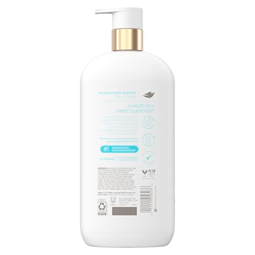 Dove Body Wash Hydration Boost Actively drenches dry skin 6% hydration serum with hyaluronic 30 Fl Oz