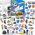 Hot Wheels Tattoos Party Favors - Hot Wheels Temporary Tattoos for Kids Bundle Includes 50+ Temporary Tattoos for Boys Plus Door Hanger | Hot Wheels Party Supplies