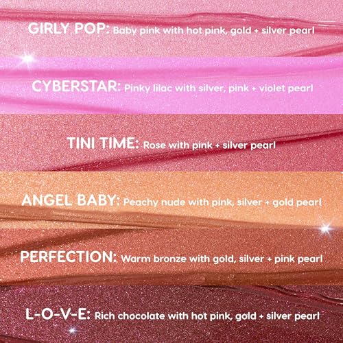 ColourPop So Juicy Plumping Lip Gloss Balm - Hydrating Lip Gloss & Balm with Peptides & Pearl Finish - Non-Sticky Formula - Visibly Plumps Lips & Delivers Buildable Color - Tini Time (0.07 oz)