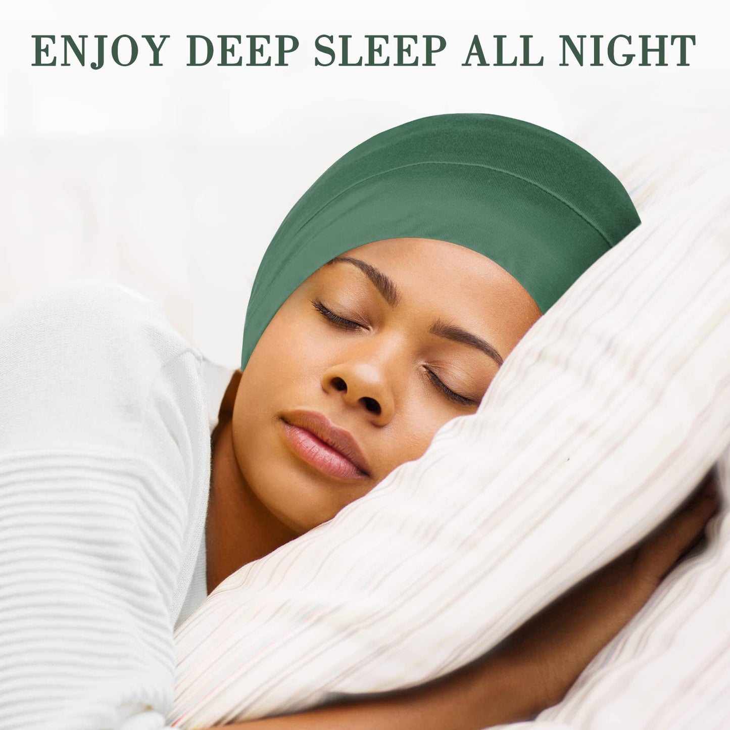 Fittia Silk Satin-Bonnet Sleep Cap, Silk Hair Wrap for Sleeping, Loc Cap Dreadlocks for Black Women&Men, Unisex