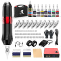 Tattoo Kit,Solong Professional Tattoo Gun Kit for Beginners Rotary Tattoo Machine with Carry Case…